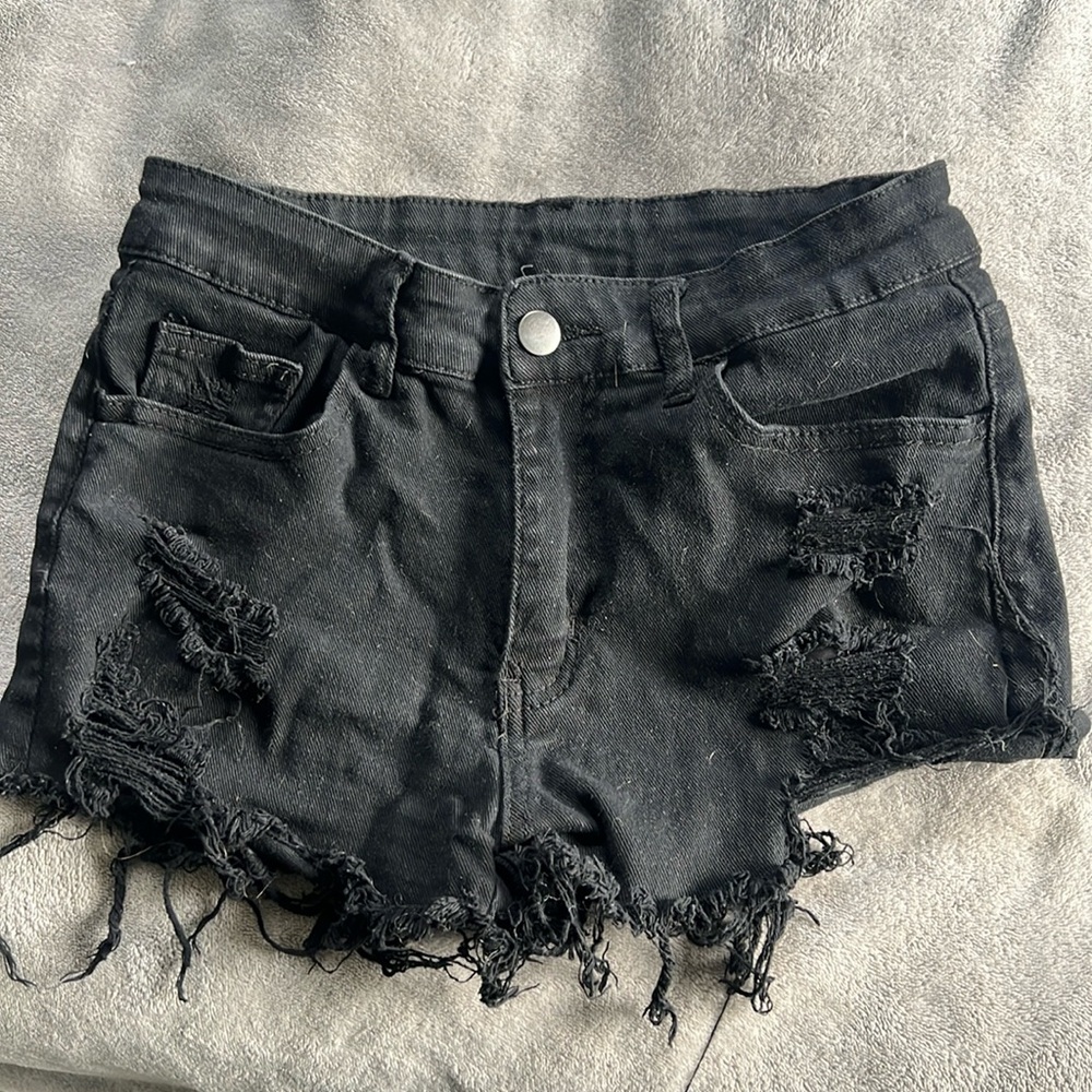 Black shorts